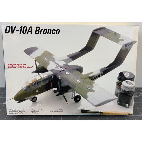 Testors QV-10A Bronco 1/48 Scale Plastic Model Kit New un-Built - Picture 1 of 11